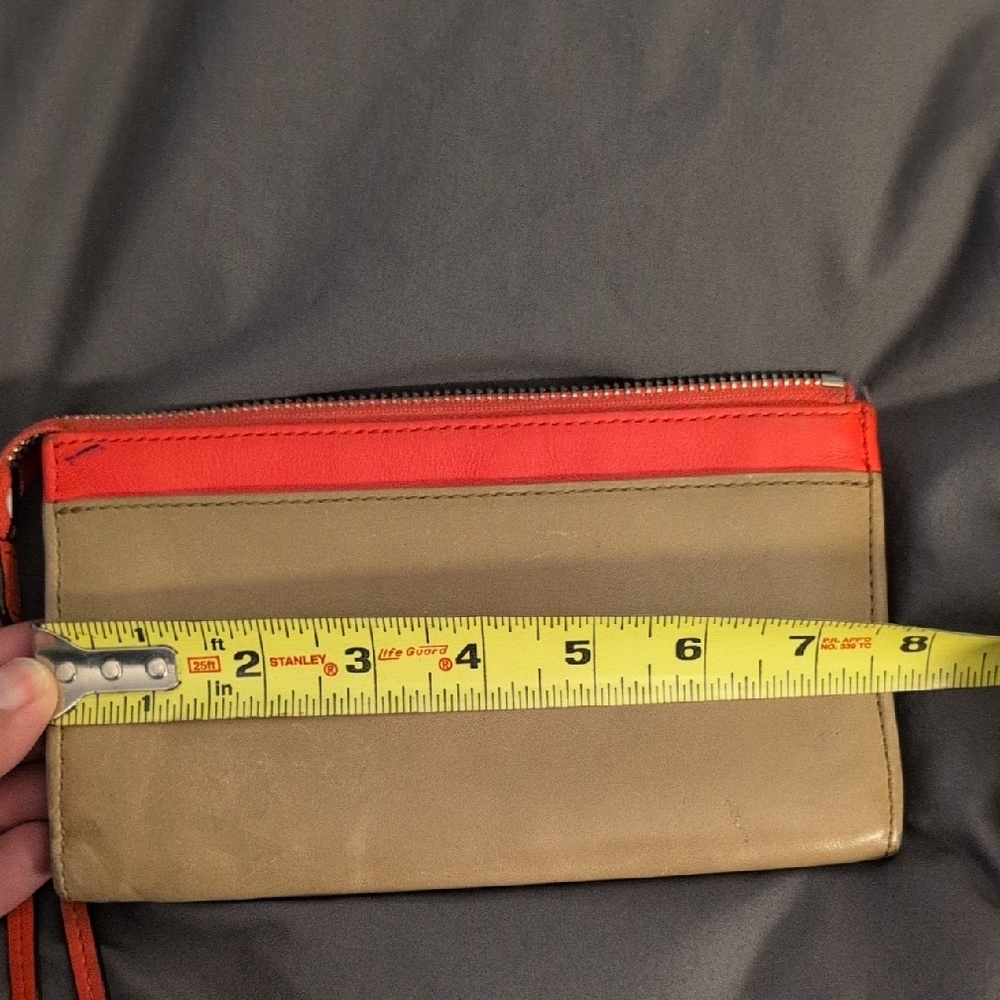 Coach Pink Wristlet Clutch with Wrist Strap - Picture 8 of 10